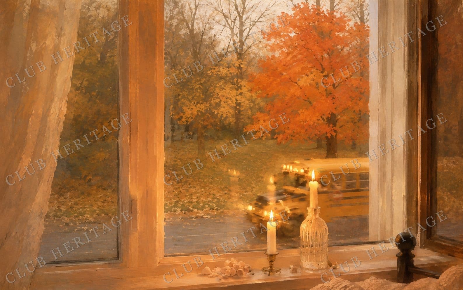 Candlelit Sill